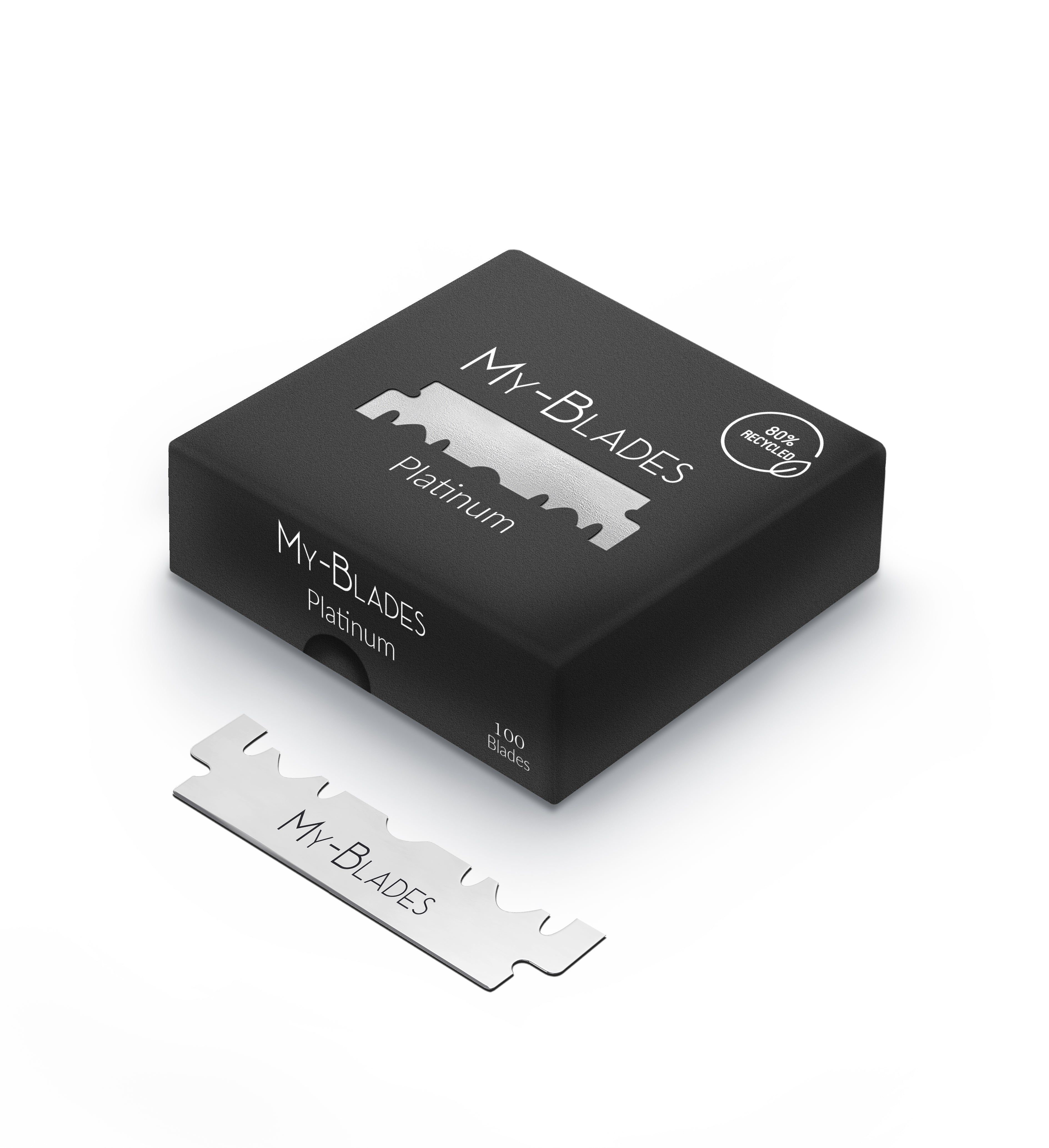 プラチナ片刃カミソリ X100