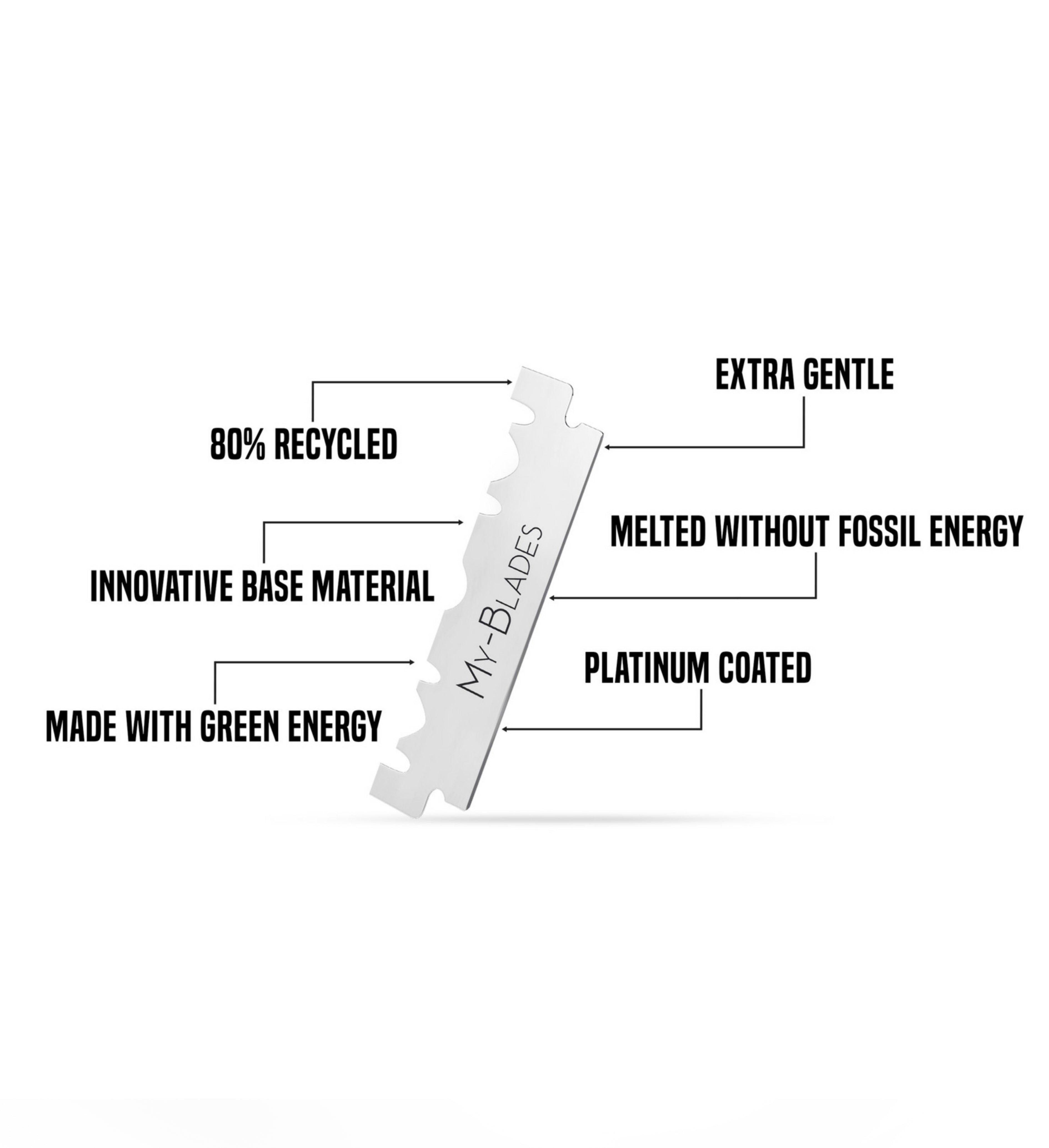 プラチナ片刃カミソリ X100